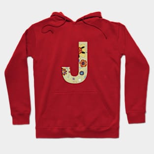 Monogram letter J Hoodie